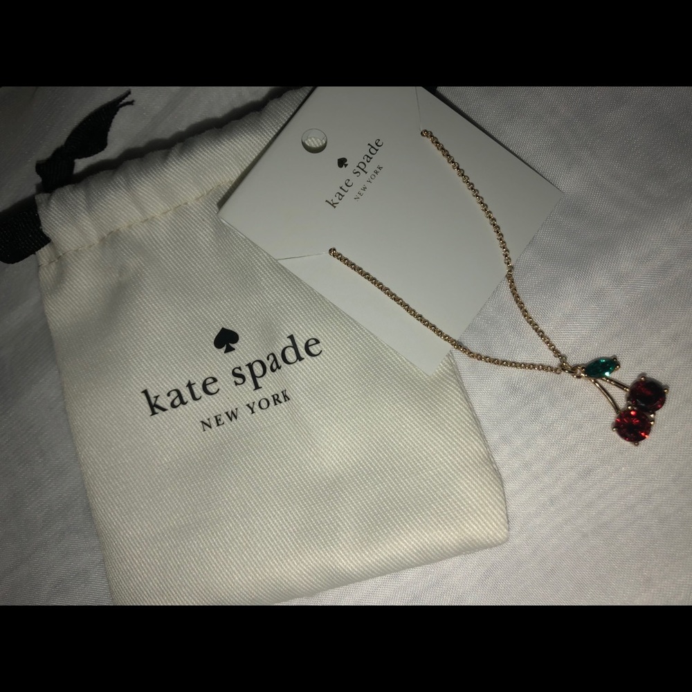 Kate Spade Cherry Necklace